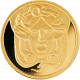 Одна из самых маленьких монет мира - Югендстиль