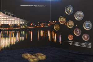 Latvian euro coins BU Set 2015