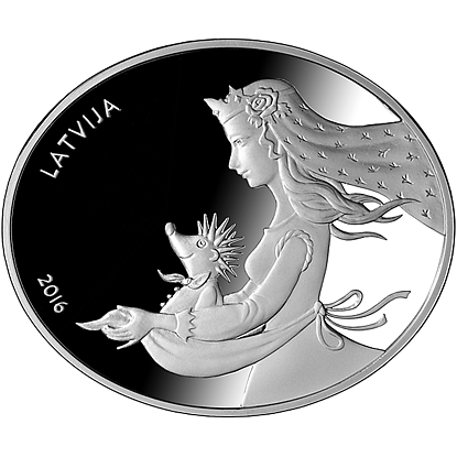 Fairy Tale Coin II. Hedgehog Coat - Silver and Gold Euro Coins ...
